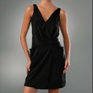 Diane Von Furstenburg black silk dress ‘mosie’